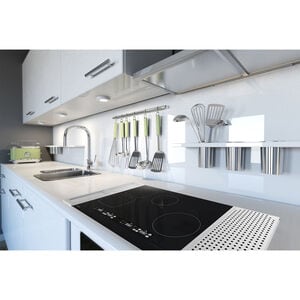 Sharp 30 in. 4-Burner Induction Cooktop with Simmer Burner & Power Burner - Black, , hires