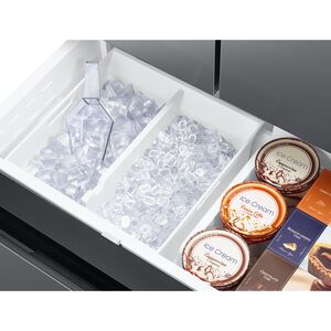 Samsung 36 in. 26.5 cu. ft. Smart Counter Depth French Door Refrigerator with Ice Maker - Stainless Steel Look, , hires