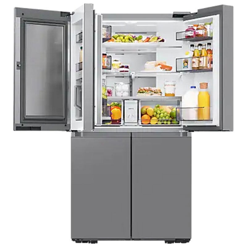 Dacor 36 in. 22.8 cu. ft. Smart Counter Depth 4-Door French Door Refrigerator with Internal Water Dispenser - Silver Stainless, Silver Stainless, hires