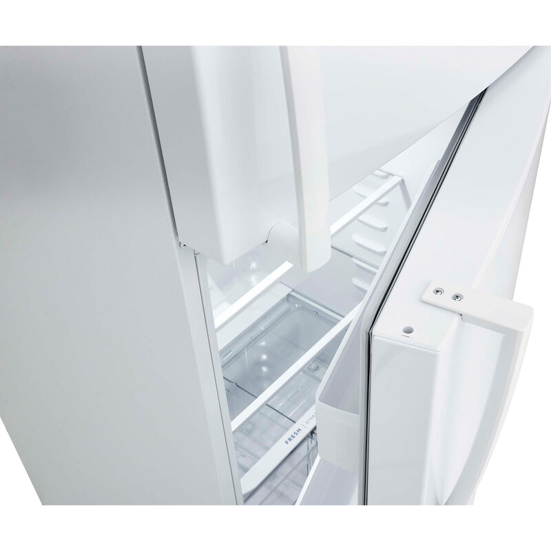 Frigidaire 30 in. 20.0 cu. ft. Garage-Ready Top Freezer Refrigerator with Full Width Deli Drawer - White, White, hires