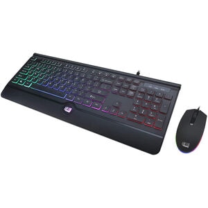 Adesso Illuminated Gaming Keyboard & Mouse Combo, , hires