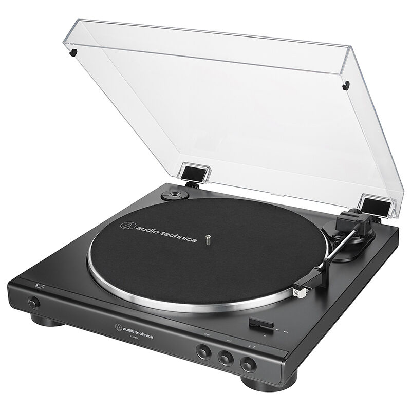 Audio-Technica Fully-Automatic Belt-Drive 2 Speed Turntable - Matte Black, , hires