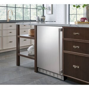 Monogram 24 in. 5.4 cu. ft. Undercounter Refrigerator - Stainless Steel, , hires