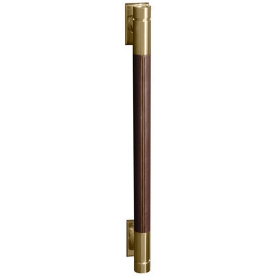 Monogram 48 in. Designer Collection Brass Long Handle for Pro Range | ZXPR48HLTB1