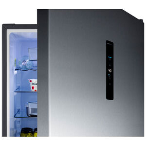 Summit 24 in. 10.6 cu. ft. Counter Depth Bottom Freezer Refrigerator - Stainless Steel, , hires