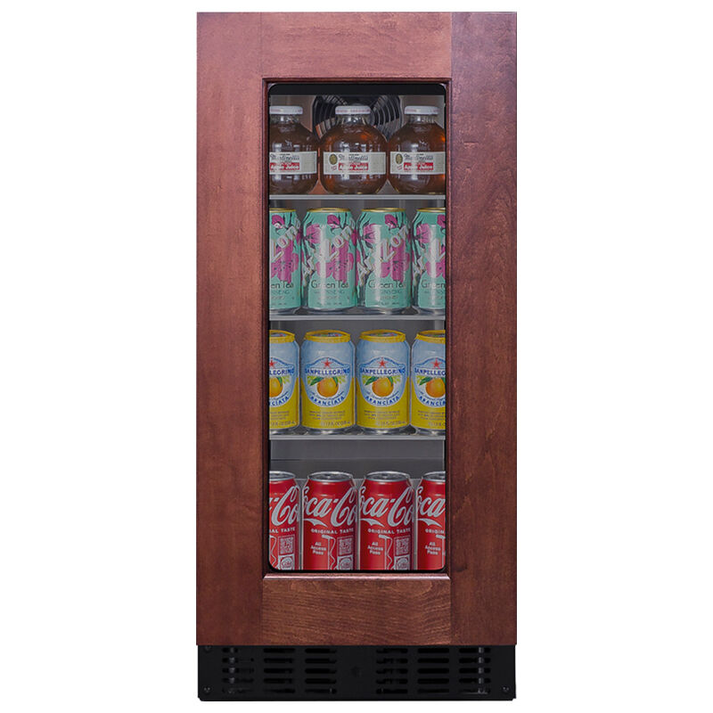 Summit 15 in. Built-In/Freestanding 1.8 cu. ft. Compact Beverage Center with Adjustable Shelves & Digital Control - Custom Panel Ready, , hires