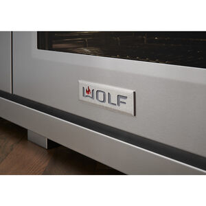 Wolf 48 in. 7.8 cu. ft. Smart Dual Convection Double Oven Dual Fuel Range with 4 Sealed Burners, Grill & Griddle - Stainless Steel, , hires