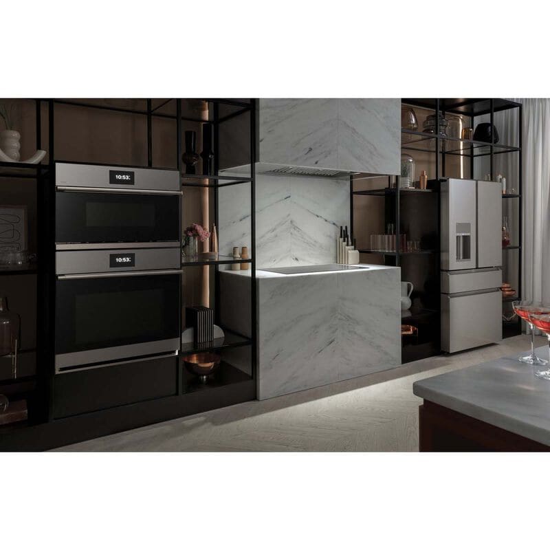 GE 36 in. Smart Convertible Standard Style Range Hood with 610 CFM, 4 Fan Speeds & 3 LED Lights - Stainless Steel, , hires