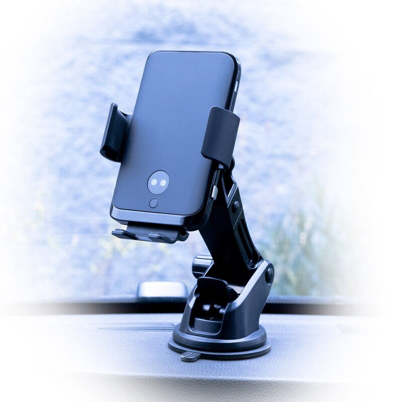 PhoneSuit - Energy Core Go - Wireless Charging Auto-Fit Car Windshield & Vent Mount - Black, , hires