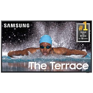 Samsung - The Terrace Partial Sun (LST7C) Series 85" Class Full Shade 4K UHD QLED Smart Tizen Outdoor TV, , hires