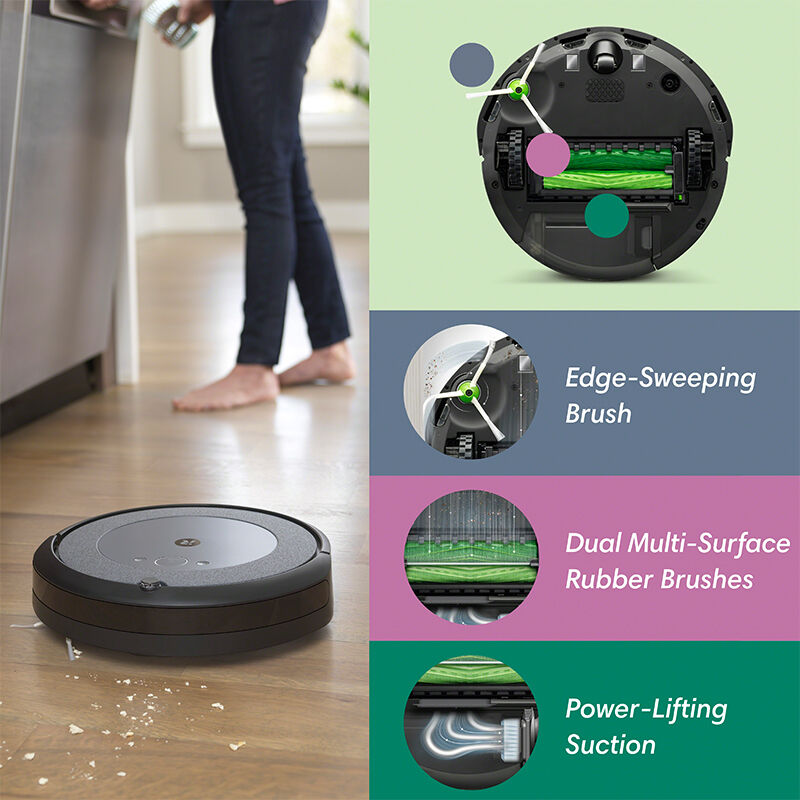 iRobot Roomba i3 Wi-Fi Connected Pet Robotic Vacuum with Voice-Control, , hires