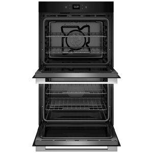 Whirlpool 30 in. 10 cu. ft. Smart Top Control Electric Double Wall Oven with Standard Convection - Fingerprint Resistant Stainless, , hires