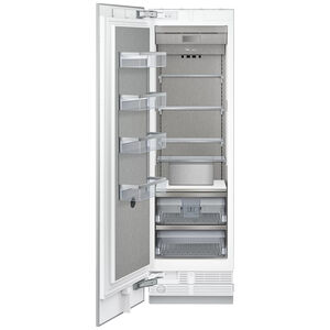 Thermador 24" 12.2 Cu. Ft. Built-In Upright Smart Freezer with Ice Maker, Adjustable Shelves & Digital Control - Custom Panel Ready, , hires