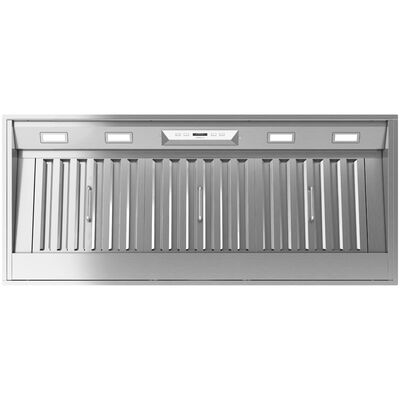 Zephyr Monsoon I 48 in. Ducted Standard Style Range Hood with 650 CFM, 5 Fan Speeds & 4 LED Lights - Stainless Steel | AK9246CS