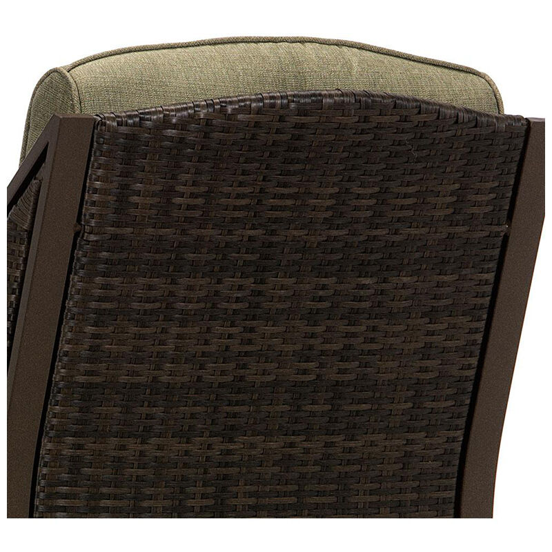Hanover Ventura Patio Furniture Luxury Recliner - Meadow Green, , hires