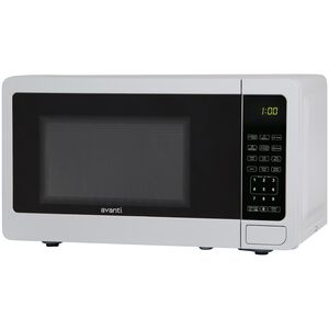 Avanti 18 in. 0.7 cu. ft. 700W Countertop Microwave - White, White, hires