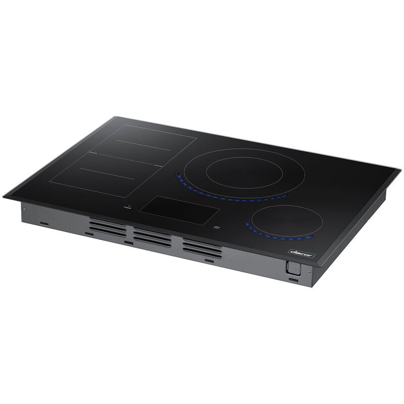 Dacor Contemporary 30 in. 4-Burner Smart Induction Cooktop with Simmer Burner & Power Burner - Black Glass, , hires