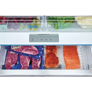 Frigidaire 36 in. 27.8 cu. ft. French Door Refrigerator with Ice & Water Dispenser - White, White, hires