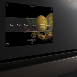 GE Profile 30 in. 10 cu. ft. Smart Top Control Electric Double Wall Oven with True European Convection - Stainless Steel, Stainless Steel, hires