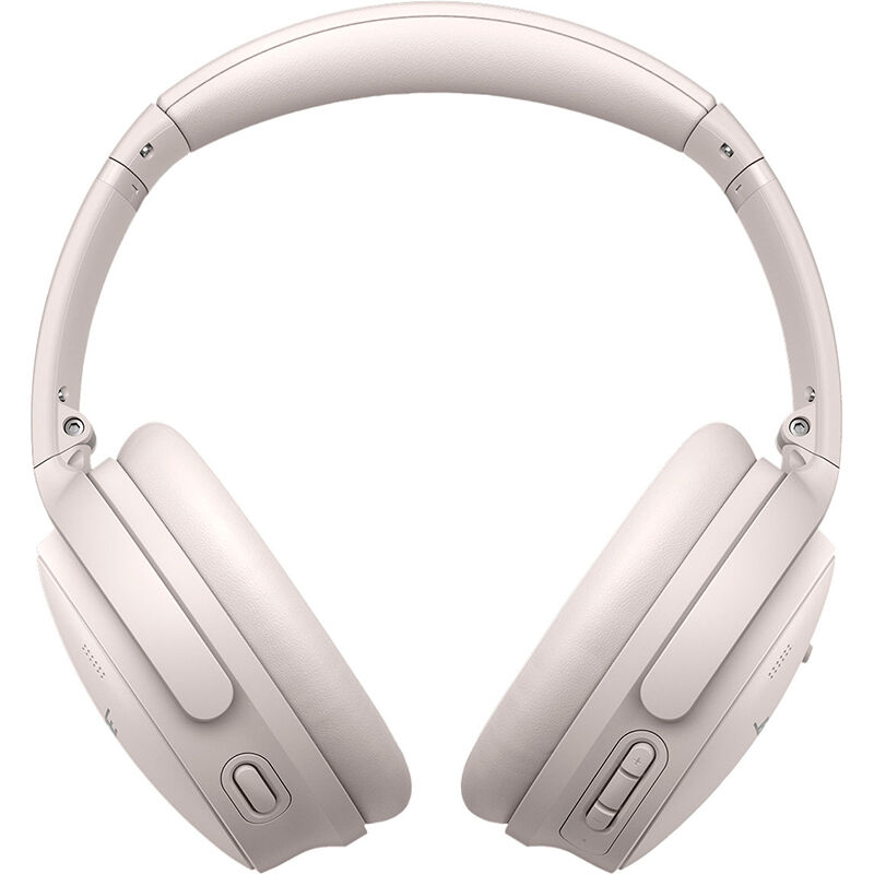 Bose - QuietComfort 45 Wireless Noise Cancelling Over-the-Ear Headphones - White Smoke, , hires