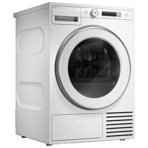 Asko 3-Series 24 in. 4.2 cu. ft. Smart Stackable Ventless Electric Dryer with Heat Pump & Sensor Dry - White, , hires
