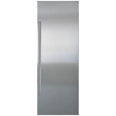 Sub-Zero Classic Series 42 in. Side by Side Flush Inset Stainless Steel Refrigerator Door Panel with Pro Handle | 9036857