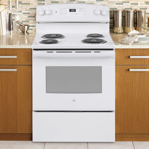 RCA BY GE 30 INCH FREE STANDING ELECTRIC RANGE COIL BURNERS 2