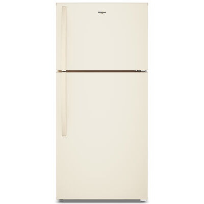 Whirlpool 30 in. 19.3 cu. ft. Garage-Ready Top Freezer Refrigerator - Biscuit | WRTX7419ST