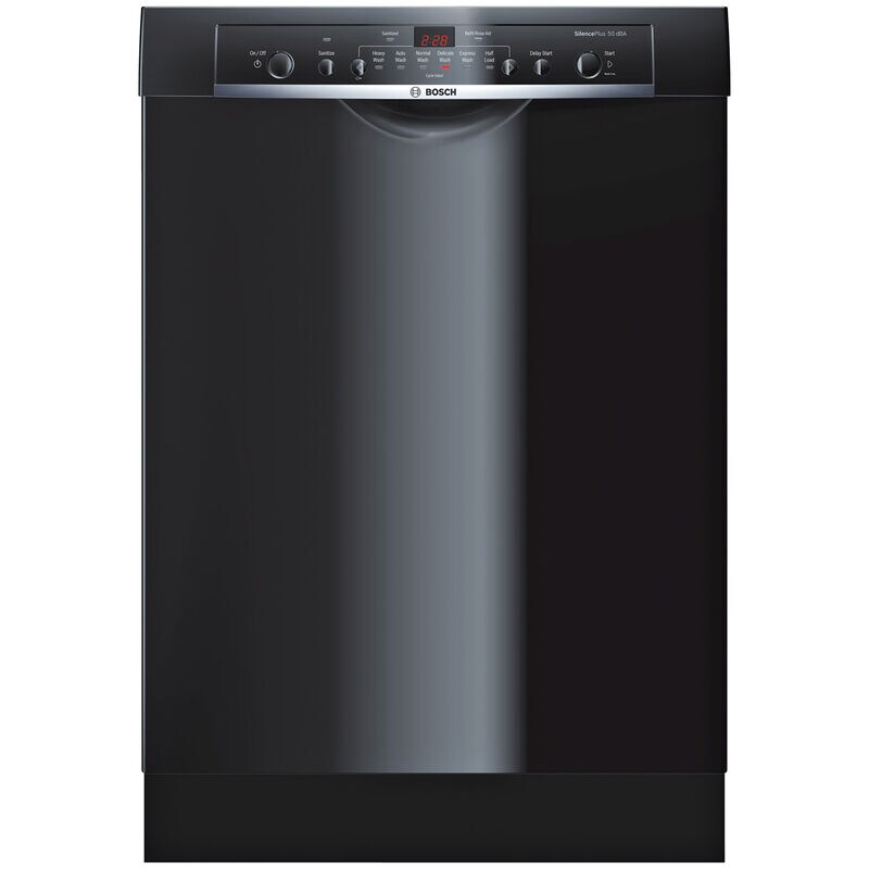 Bosch Ascenta Series 24 in. BuiltIn Dishwasher with Front Control, 50 dBA Sound Level, 14 Place