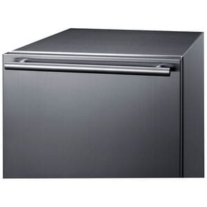 Summit 18 in. 3.4 cu. ft. Outdoor Double Refrigerator Drawers - Stainless Steel/Panel Ready, , hires
