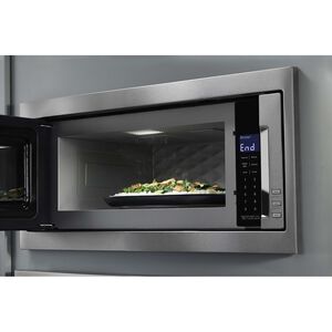 KitchenAid 30 in. 1.1 cu.ft Built-In Microwave with 10 Power Levels & Sensor Cooking Controls - Stainless Steel, , hires