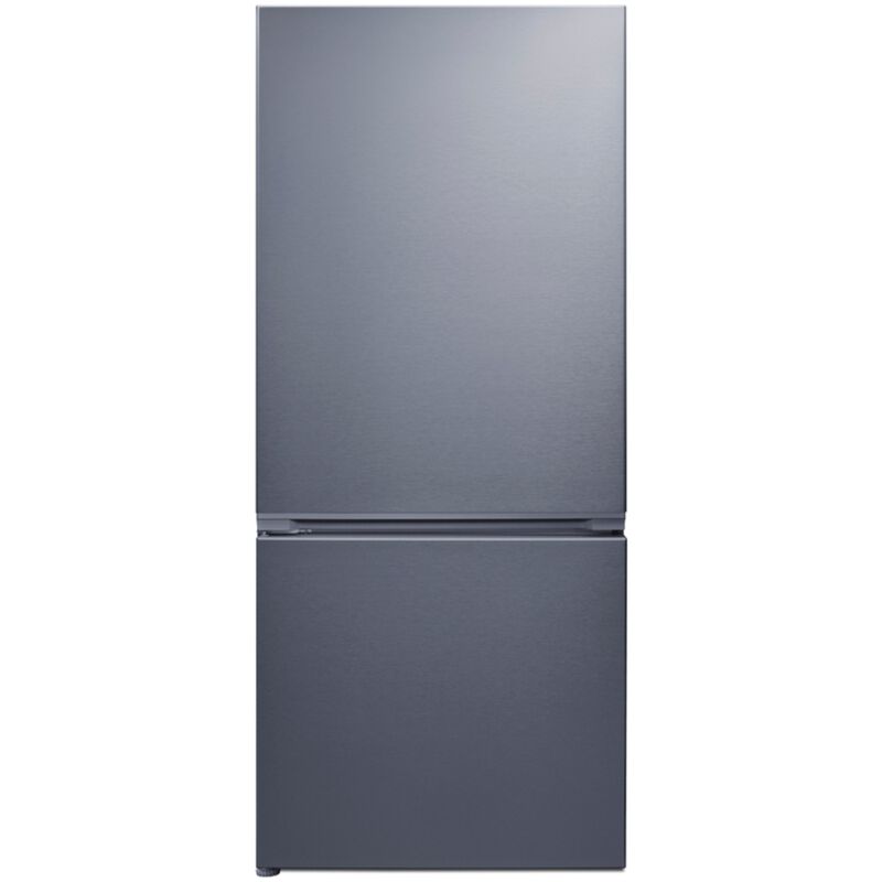 Summit 30 in. 16.1 cu. ft. Counter Depth Left-Hinged Bottom Freezer Refrigerator - Stainless Steel, , hires