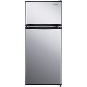 Avanti 19 in. 4.5 cu. ft. Mini Fridge with Top Freezer - Stainless Steel, , hires