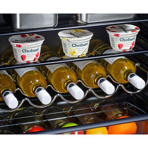 Summit 24 in. 5.0 cu. ft. Undercounter Refrigerator - Stainless Steel, , hires