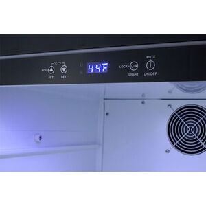 Summit 24 in. 4.6 cu. ft. Outdoor Undercounter Refrigerator with Towel Bar Handle - Stainless Steel, , hires