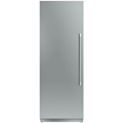 Thermador 30 in. 15.8 cu. ft. Built-In Smart Double-Drawers Upright Freezer with Ice-Maker & Adjustable Shelves - Custom Panel Ready | T30IF905SP