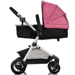 Evenflo Pivot Modular Travel System with LiteMax Infant Car Seat - Dusty Rose Pink, , hires