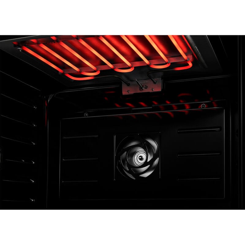 JennAir Rise 27 in. 8.6 cu. ft. Front Control Electric Double Wall Oven with Standard Convection - Stainless Steel, , hires