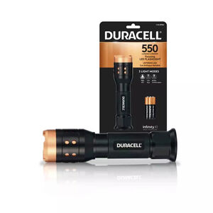 Duracell 550 Series Lumen Aluminum Focusing Flashlight, , hires
