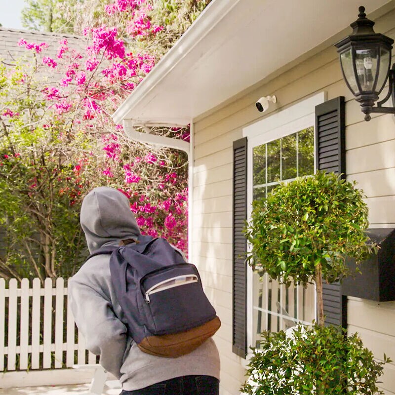 Arlo - Essential XL Spotlight Camera - Indoor/Outdoor Wire-Free 1080p Security Camera, , hires
