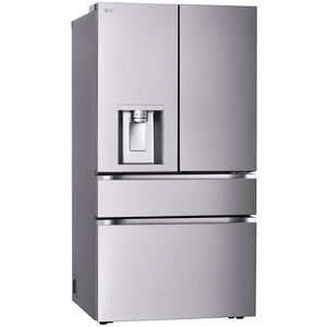 LG 36 in. 28.6 cu. ft. Smart 4-Door French Door Refrigerator with Ice & Water Dispenser - PrintProof Stainless Steel, , hires