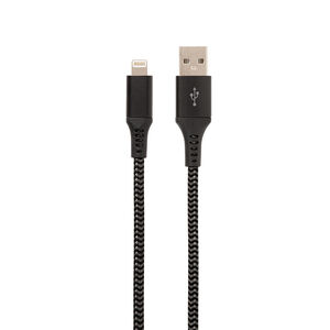Helix USB-A to lightning 10ft Cable - Black, , hires