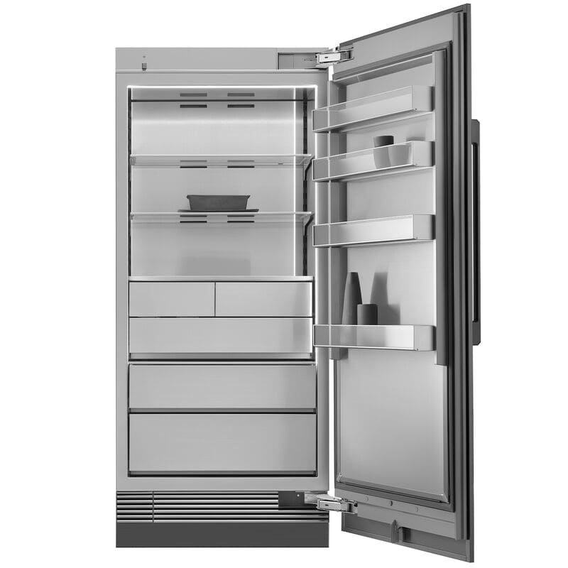 Dacor 36 in. 21.4 cu. ft. Built-in Smart Double-Drawers Upright Freezer with Ice-Maker - Custom Panel Ready, , hires