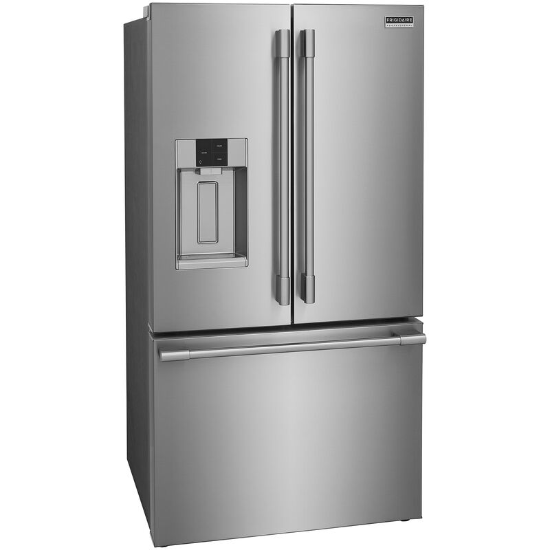 Frigidaire Professional 36 in. 27.8 cu. ft. French Door Refrigerator with External Ice & Water Dispenser- Stainless Steel, , hires