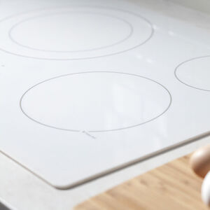 GE 36 in. Electric Cooktop with 5 Smoothtop Burners - White, White, hires