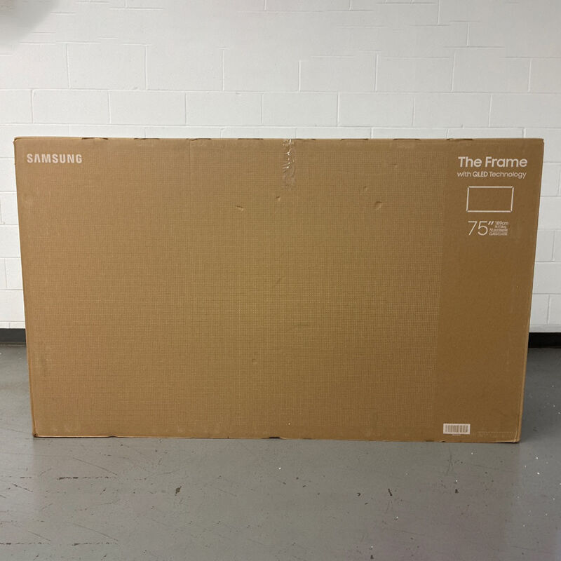 Samsung - 75" Class The Frame (LS03D) Series QLED 4K UHD Smart Tizen TV (Open Box Good Condition), , hires