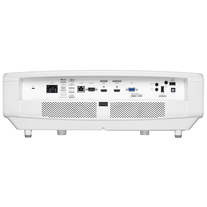 Optoma Bright 4K UHD Laser Home Front Projector - White, , hires