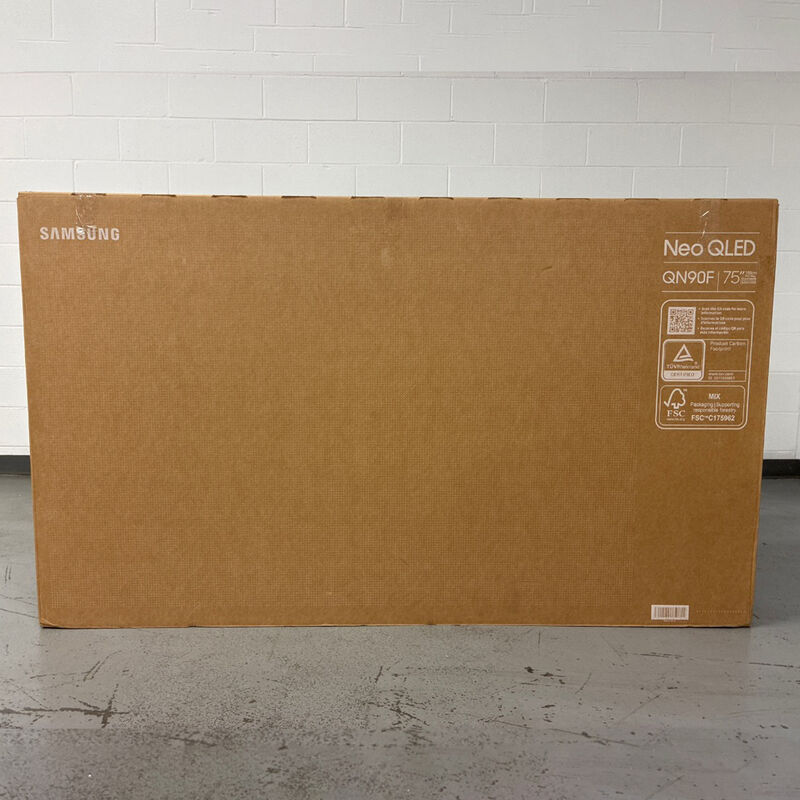 Samsung - 75" Class QN90F Neo QLED 4K UHD Samsung Vision AI Smart TV (Open Box Excellent Condition), , hires