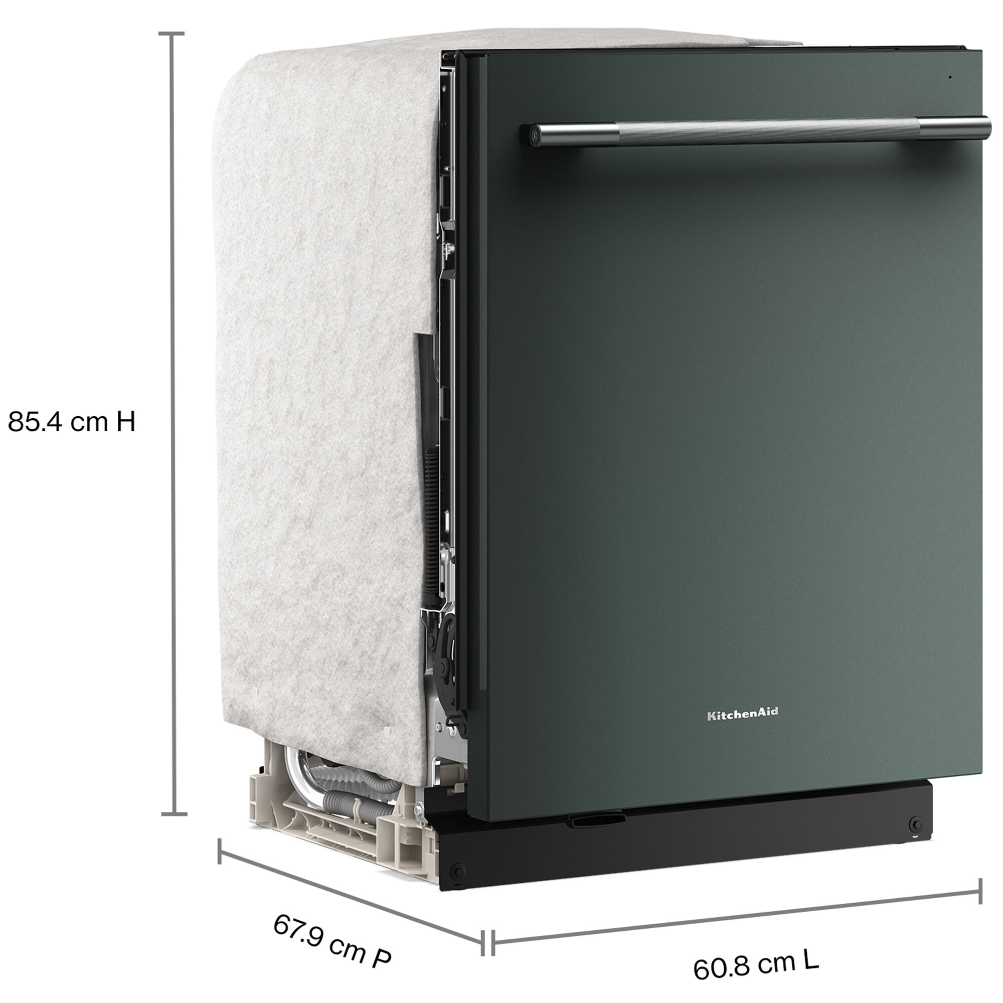 KitchenAid 24 in. Top Control Dishwasher with 44 dBA Sound Level