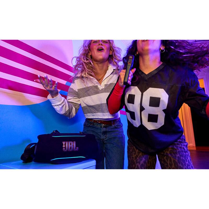 JBL Easysing Mic Mini Portable AI-Powered Microphone with Real-Time Vocal Removal - Black, , hires